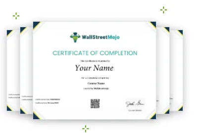 WallStreetMojo Certificate of Completion preview